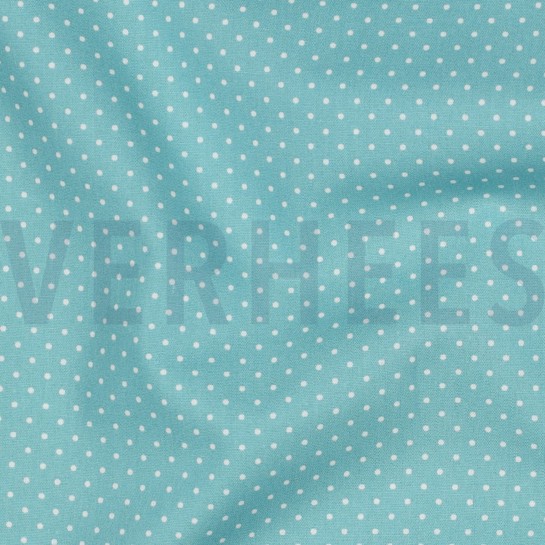 POPLIN PETIT DOTS OLD GREEN #7