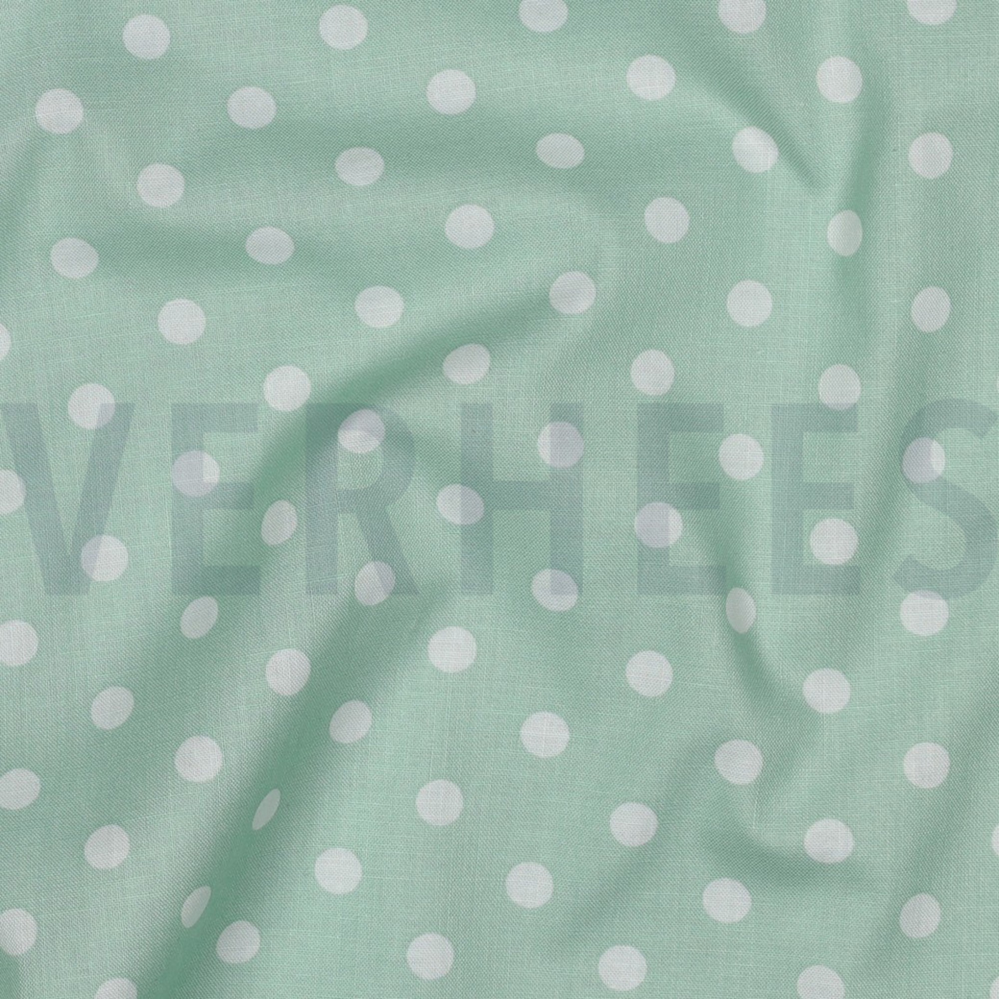POPLIN DOTS MINT (high resolution) #2