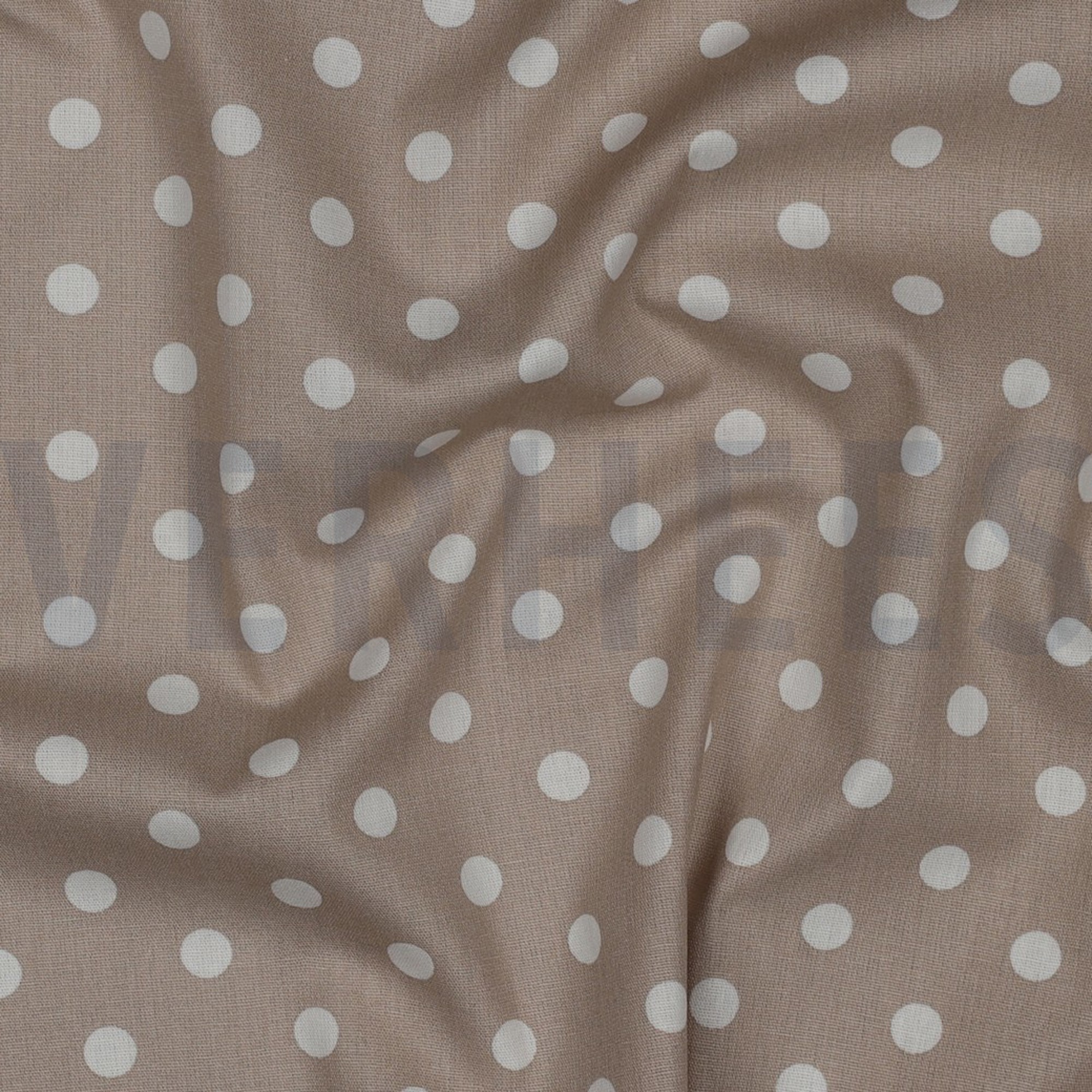 POPLIN DOTS SAND (high resolution) #2
