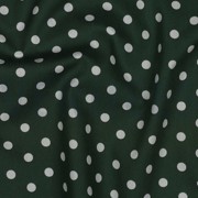 POPLIN DOTS DARK GREEN (thumbnail) #2