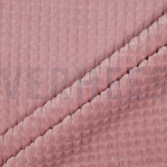 VELOURS DECO VIERKANT OUDROZE #7