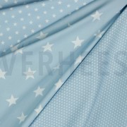 POPLIN STARS LIGHT BLUE (thumbnail) #2