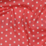 POPLIN PETIT STARS CORAL (thumbnail) #2