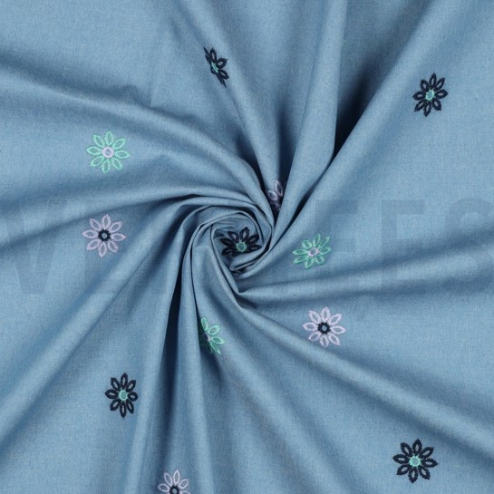 B-JEANS EMBROIDERY FLOWERS JEANS #7