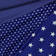 POPLIN MINI STARS COBALT (thumbnail) #2