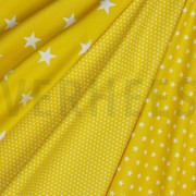 POPLIN MINI STARS YELLOW (thumbnail) #2
