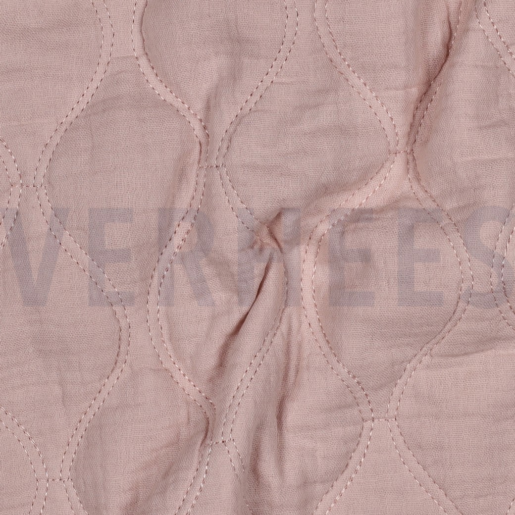 DOUBLE GAUZE QUILT SOFT ROSE #7