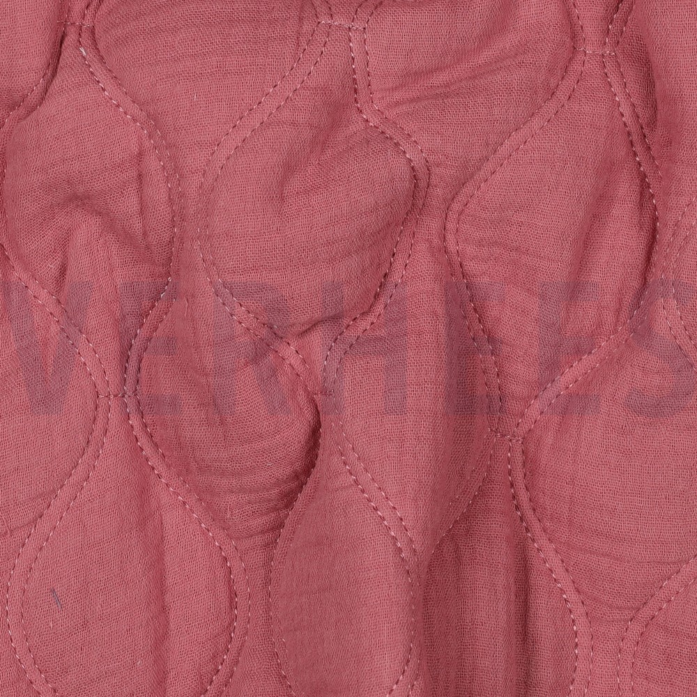 DOUBLE GAUZE QUILT MAUVE #7