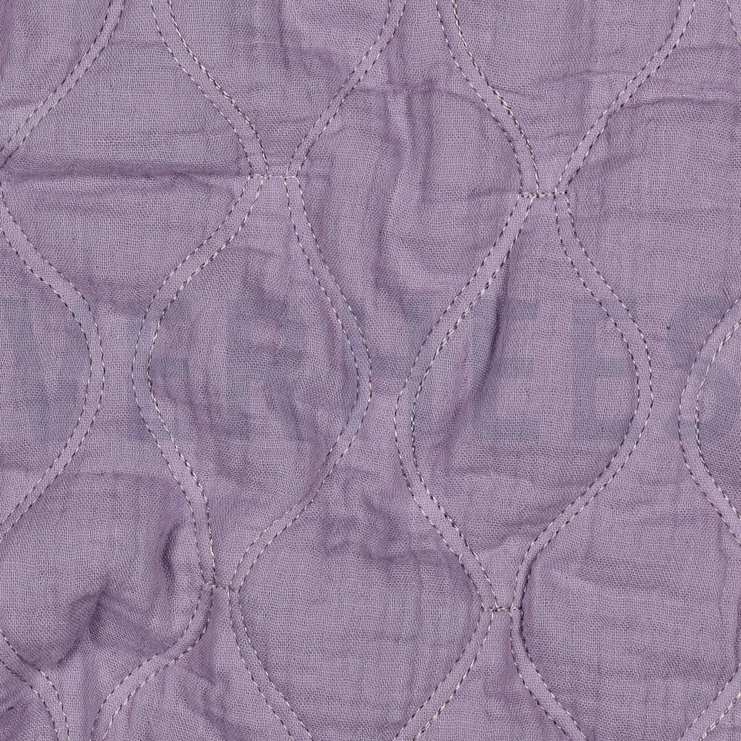 DOUBLE GAUZE QUILT LILAC #7