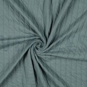 GEQUILTE JERSEY STREPEN JADE (thumbnail) #2