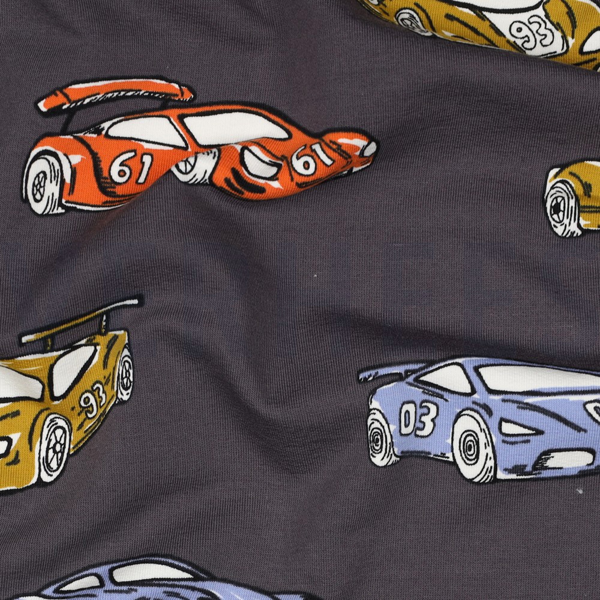 FRENCH TERRY RACEAUTO’S GRIJS (high resolution) #2