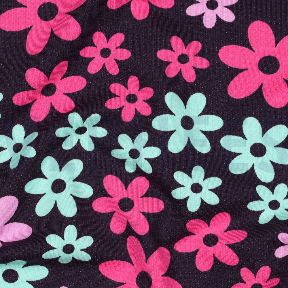 SOFT SWEAT FLEURS ANTHRACITE #7