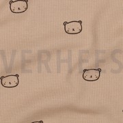 JERSEY GAUFRÉ OURS CAMEL (thumbnail) #2