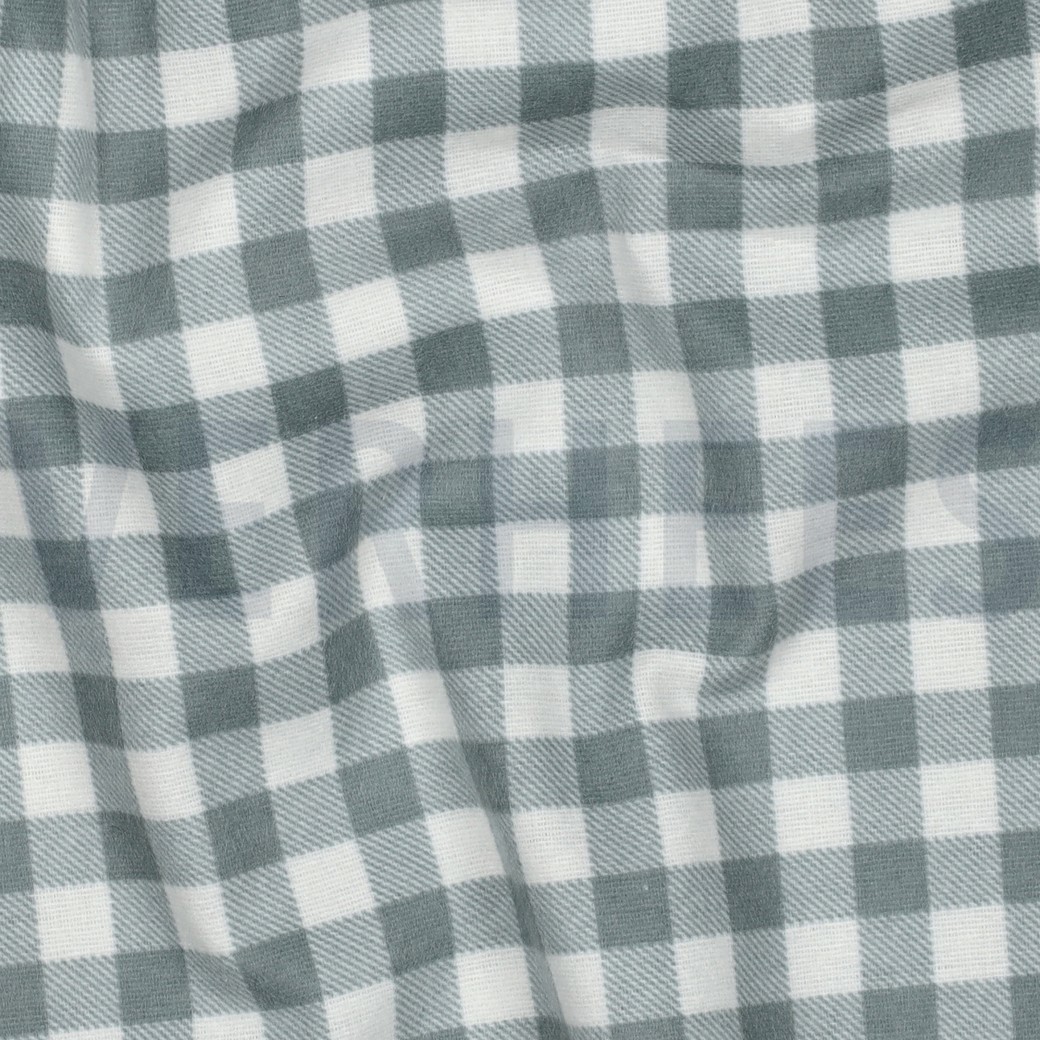 FLANNEL CHECKS SAGE #7