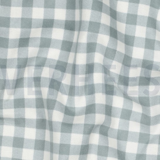 FLANEL RUITEN SALIEGROEN #7