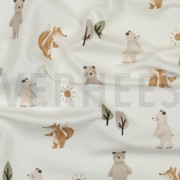 JERSEY DIGITAL FOREST ANIMALS WHITE (thumbnail) #2