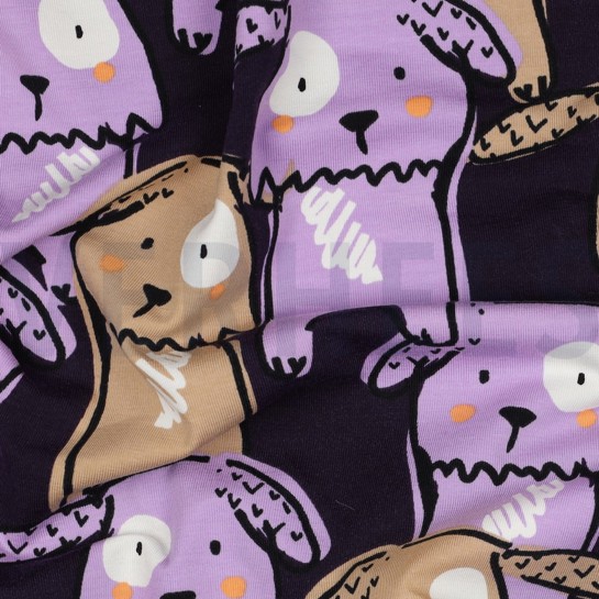 JERSEY HONDEN DONKERPAARS #7