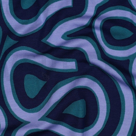 PUNTA DI ROMA ABSTRACT PETROL #7