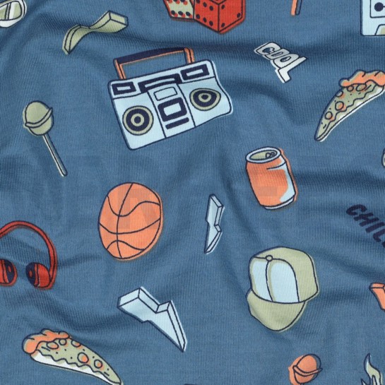 JERSEY VIBES COOL BLEU #7