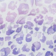 DOUBLE GAZE DE COTON PEAU D’ANIMAL BLANC (thumbnail) #2