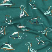 JERSEY GOTS DINOSAURUSSEN PETROL (thumbnail) #2