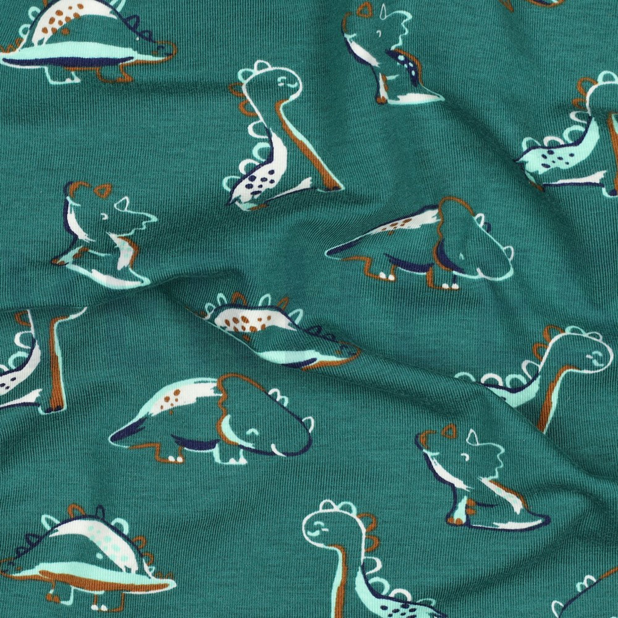 JERSEY GOTS DINOSAURUSSEN PETROL (high resolution) #2