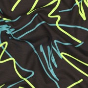 JERSEY NEON ABSTRAKT ANTHRAZIT (thumbnail) #2