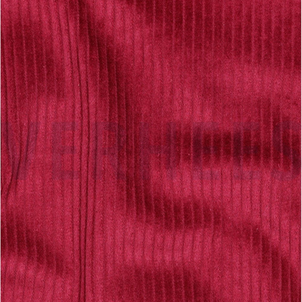 GEWASSEN RIBCORDUROY 4.5W KERSENROOD #7