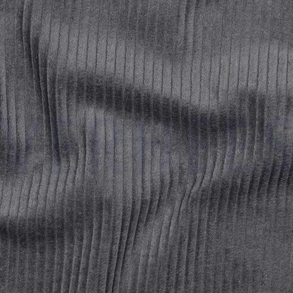 GEWASSEN RIBCORDUROY 4.5W DONKERGRIJS #7