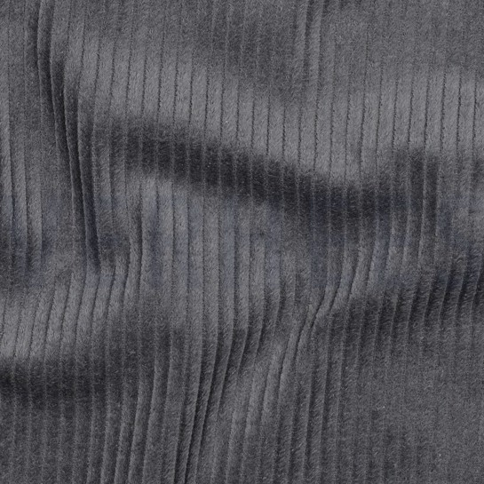 GEWASSEN RIBCORDUROY 4.5W DONKERGRIJS #7