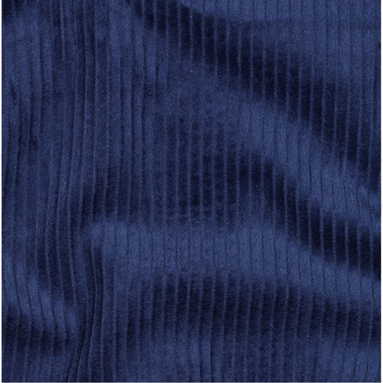 GEWASSEN RIBCORDUROY 4.5W DONKER KOBALTBLAUW #7