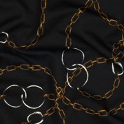 PUNTA DI ROMA DIGITAAL KETTINGEN ZWART (thumbnail) #2