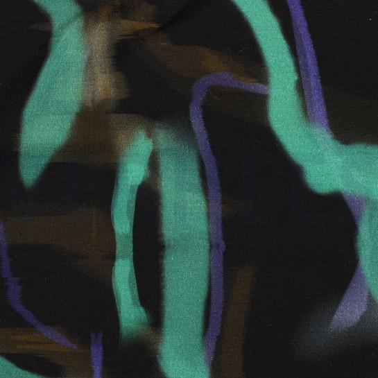 PUNTA DI ROMA DIGITAAL ABSTRACT GROEN #7