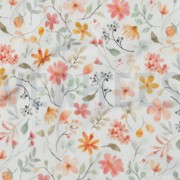 MUSSELIN DIGITAL BLUMEN WEISS (thumbnail) #2