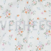 DOUBLE GAUZE GOTS FLOWERS WHITE (thumbnail) #2