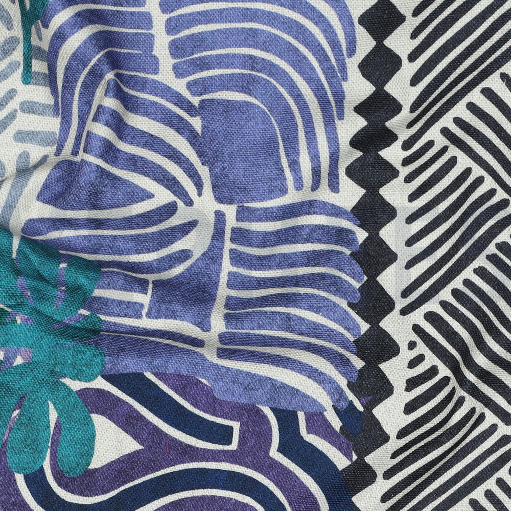 CANVAS DIGITAL ABSTRAKT BLAU (high resolution) #2