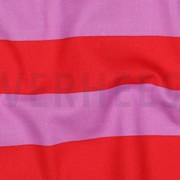 CANVAS STREIFEN ROT/MAUVE (thumbnail) #2