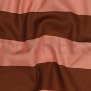 CANVAS STREIFEN LACHS/BRAUN (thumbnail) #2