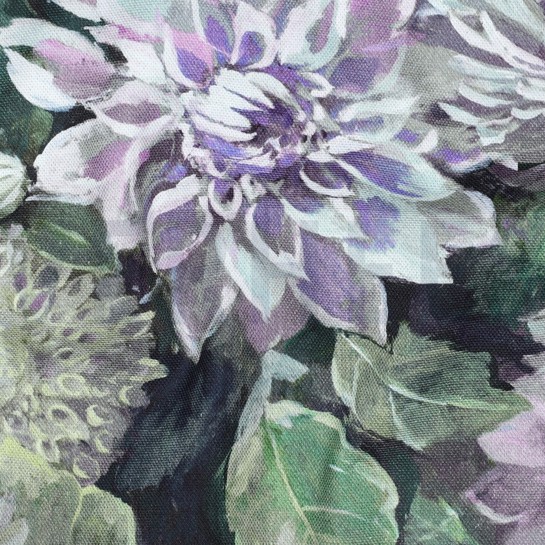 CANVAS DIGITAL FLOWERS PURPLE #7