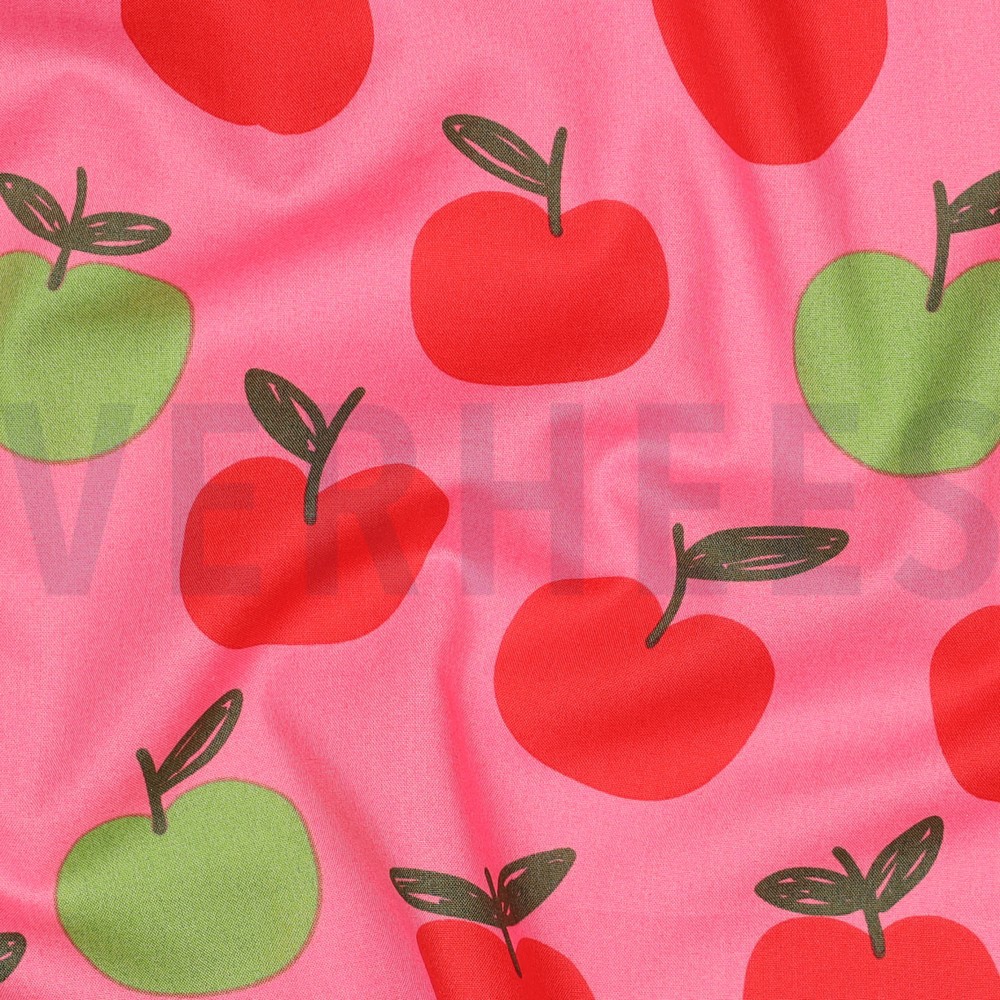 FINE POPLIN FRUIT PINK #7