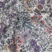 FINE POPLIN DIGITAL FLOWERS OFFWHITE (thumbnail) #2