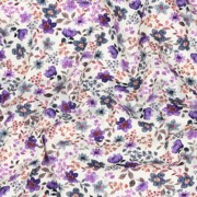 RIB JERSEY DIGITAL FLOWERS PURPLE (thumbnail) #2