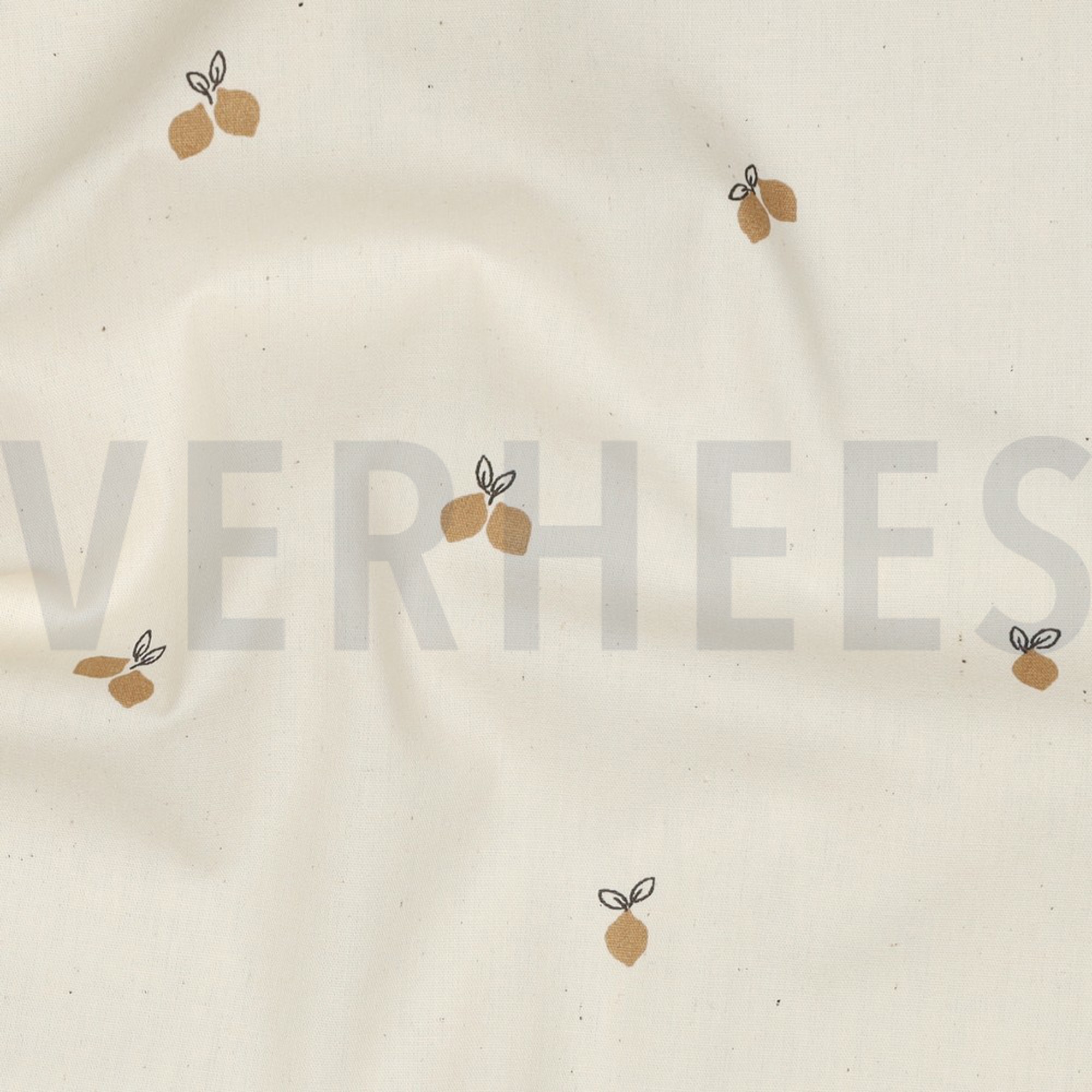 BAUMWOLLE POPELINE GOTS NATURAL FRÜCHTE NATUR (high resolution) #2