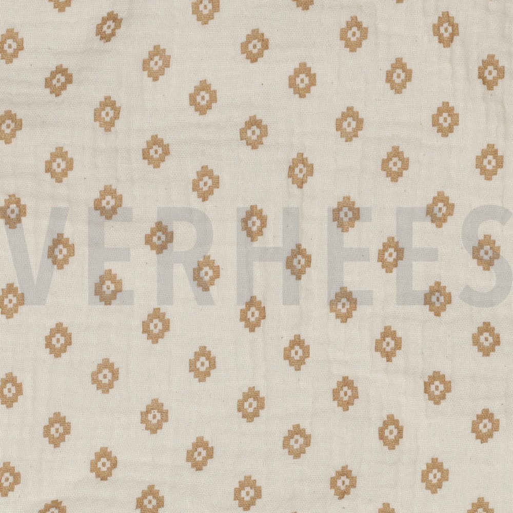 DOUBLE GAUZE GOTS NATURALS BOHEMIAN NATURAL #7