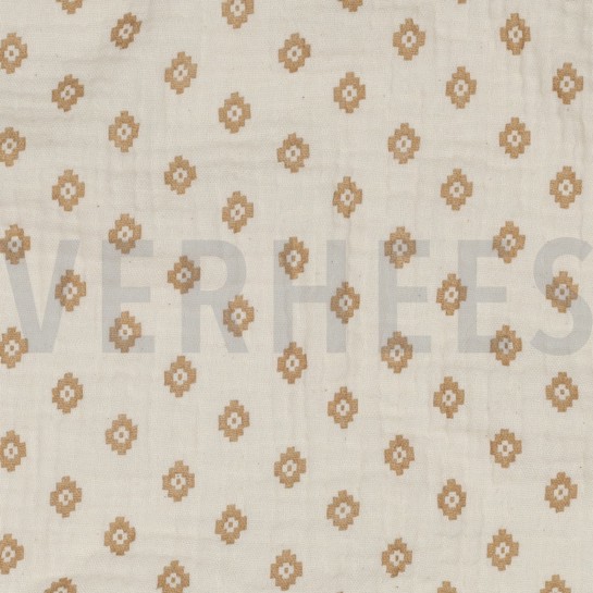 DOUBLE GAUZE GOTS NATURALS BOHEMIAN NATURAL #7