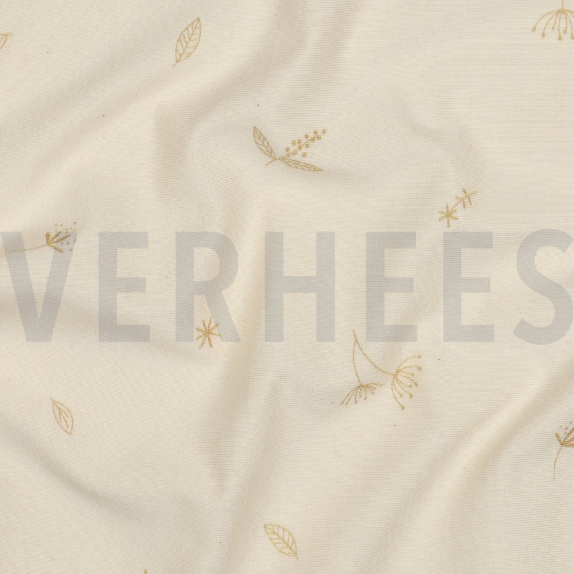 JERSEY GOTS NATURAL BLADEREN NATUREL (high resolution) #2