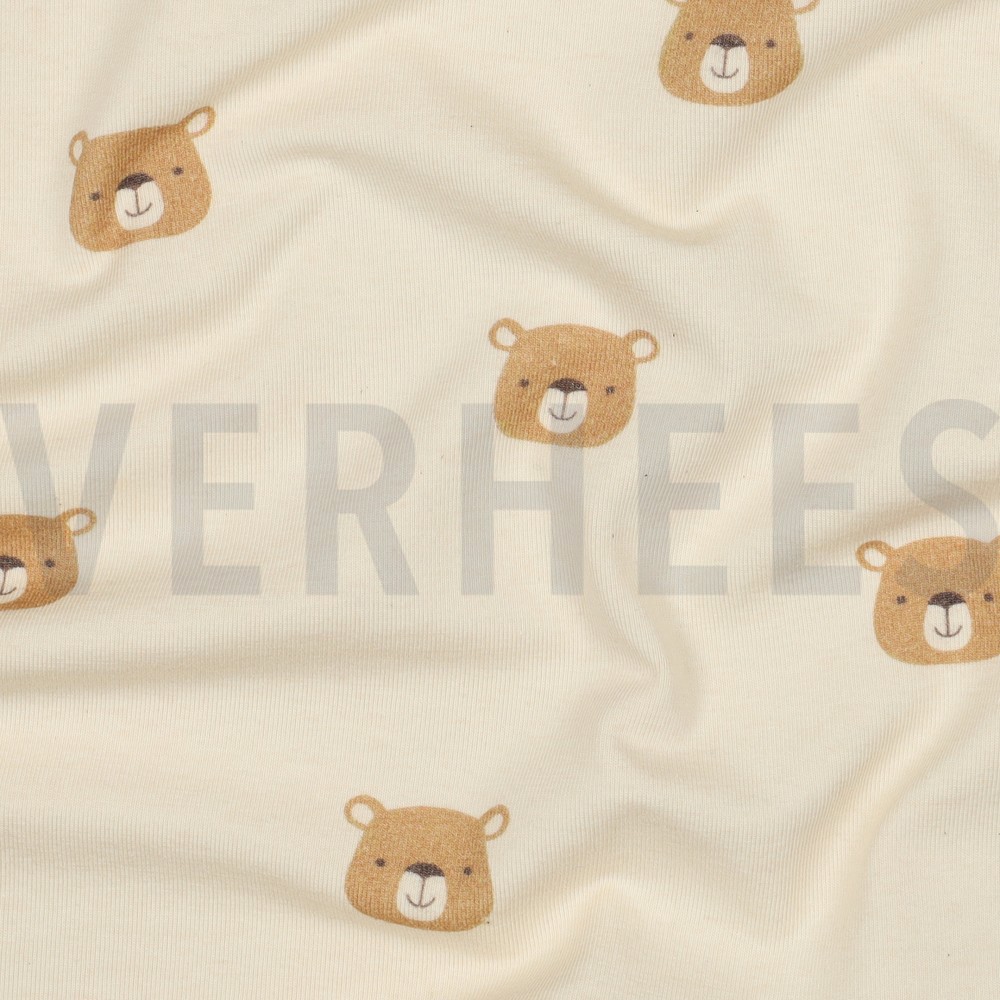JERSEY GOTS NATURAL BEARS NATURAL #7