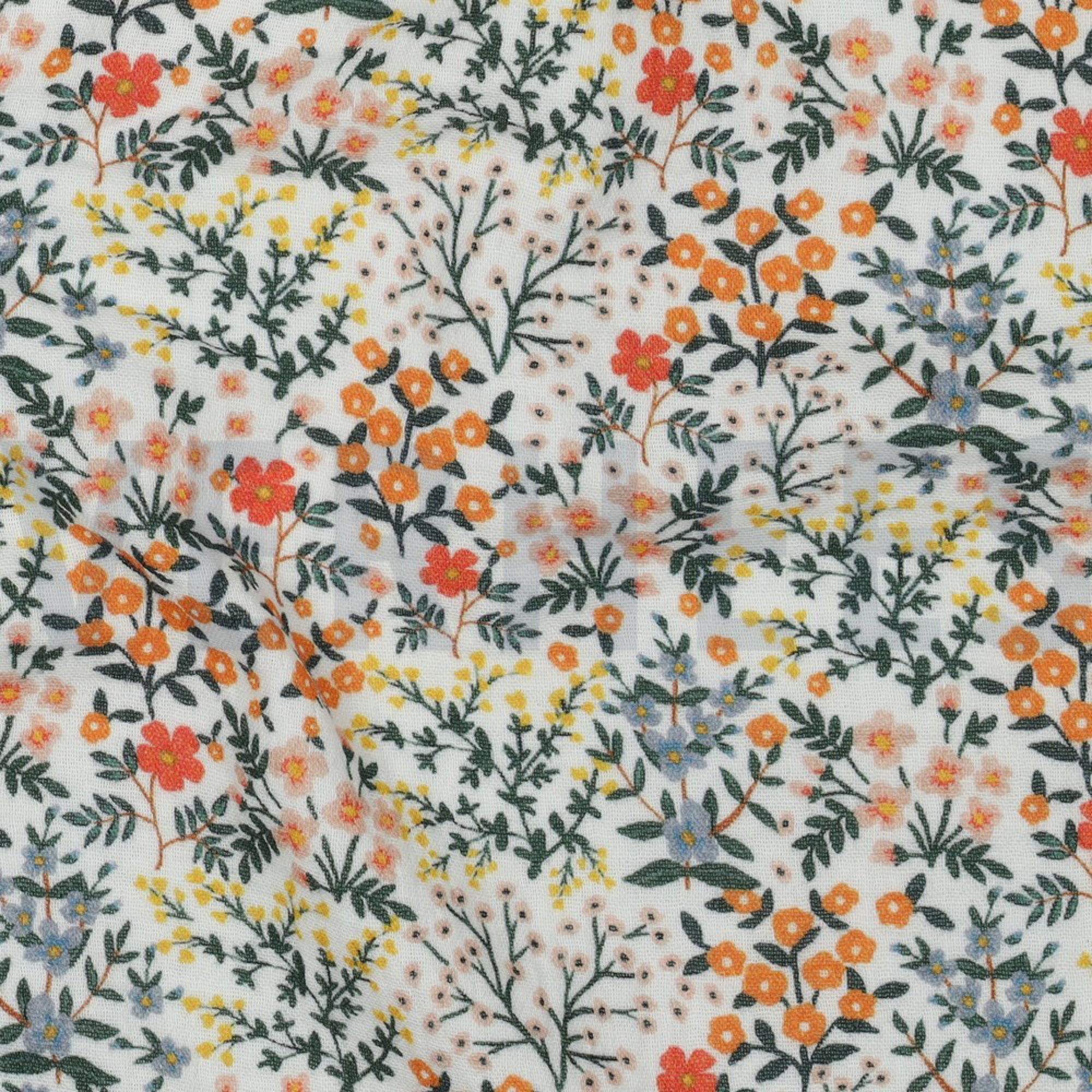 DOUBLE GAUZE DIGITAAL BLOEMEN WIT (high resolution) #2