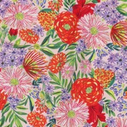 LENZING™ ECOVERO™ DIGITAL FLOWERS LIGHT PINK (thumbnail) #2