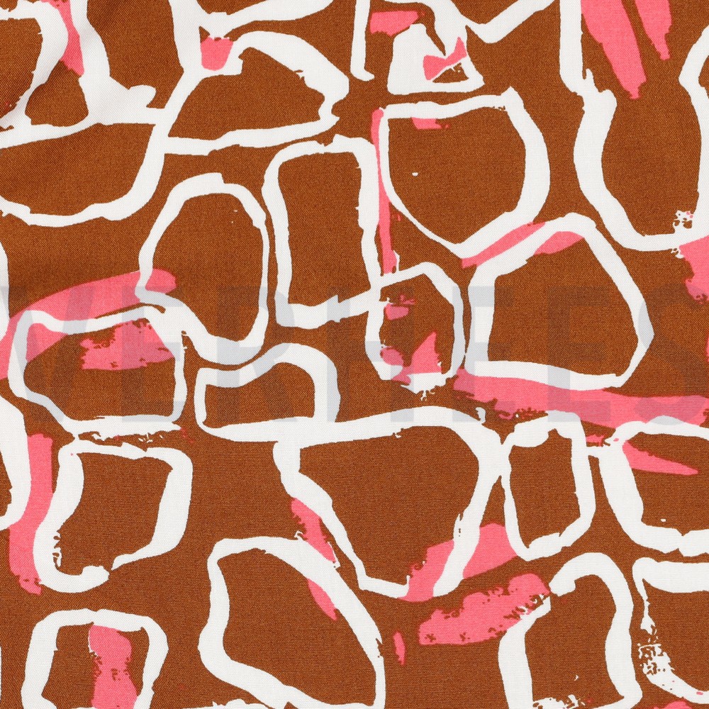 VISCOSE RADIANCE ABSTRACT KARAMEL #7
